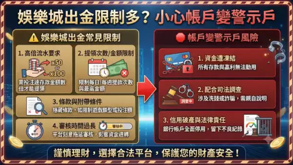 啊如果真的遇到出金限制怎麼辦?