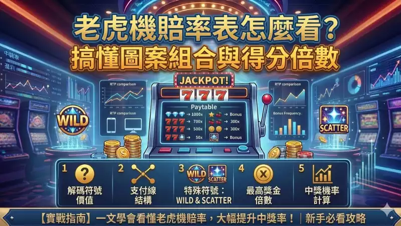 老虎機賠率表