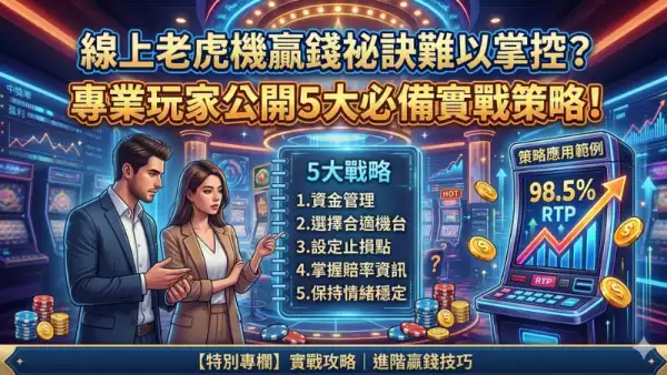 老虎機贏錢秘訣