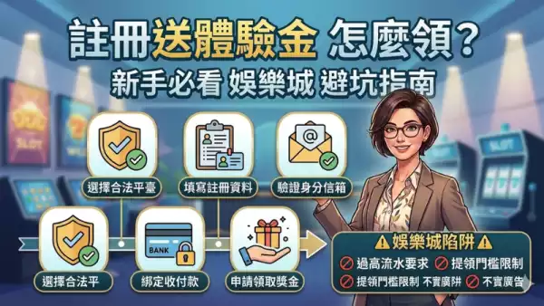 註冊送體驗金