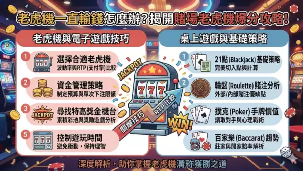 賭場老虎機攻略