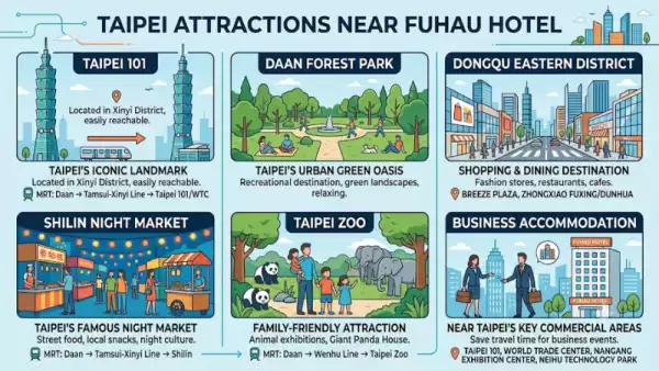 Taipei Attractions Near FuhauHotel